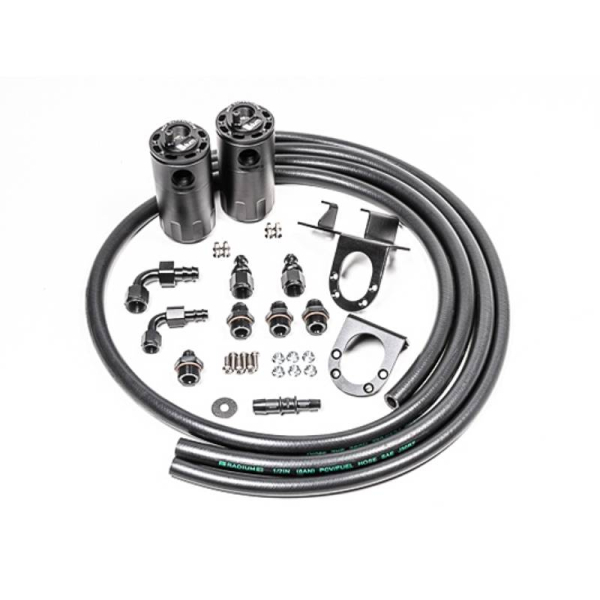 Radium Dual Catch Can Kit, OCC for 2007-2021 Toyota Tundra 5.7L