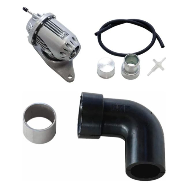 HKS Super SQV4 Blow Off Valve (BOV) w/ Suction Return Kit for 2008-2021 Subaru STi 2.5L EJ25 - 71008-AF013V