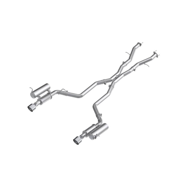 MBRP 3 Inch CAT Back Street Profile Dual Rear Exit Exhaust for 2011-2026 Dodge Durango 5.7L V8