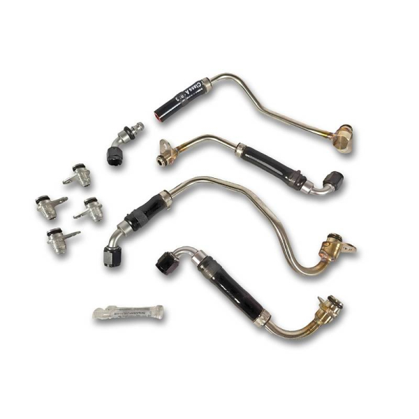 AN Turbo Coolant Line Upgrade Kit for 2017+ 3.5L EcoBoost F-150 / Raptor