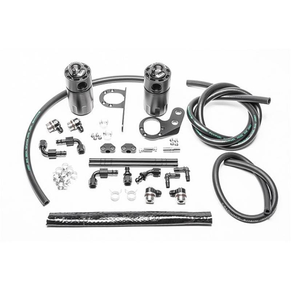 Radium Dual Catch Can Kit, Fluid Lock for 2017-2025+ Civic Type R FK8 / FL5