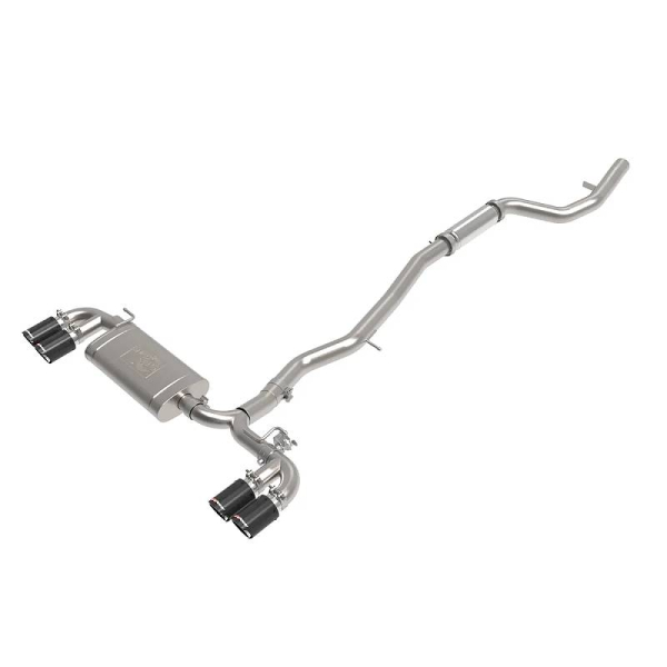 3" CAT Back Exhaust, Active Sound, Mach Force-XP, Stainless aFe for 2019-2025 BMW Z4 M40i