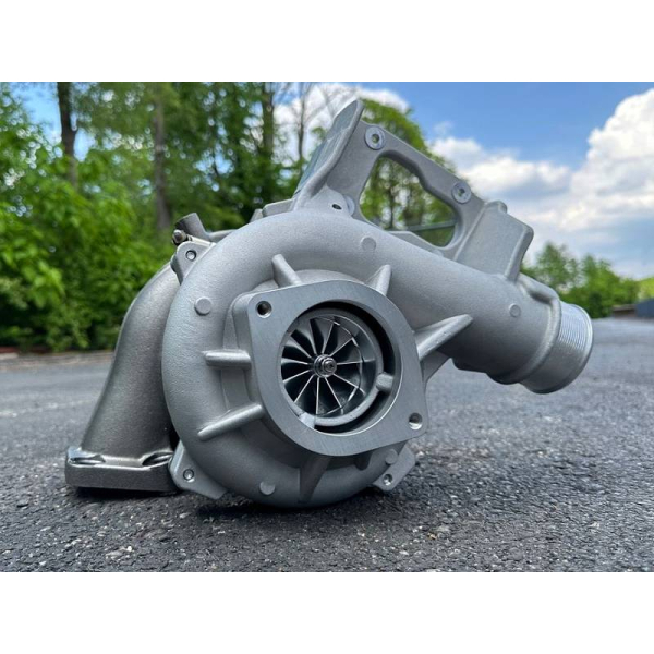 DuramaxTuner 6.6L Stealth Mach 1 64 Turbo Upgrade for 2020-2023 L5P L5D