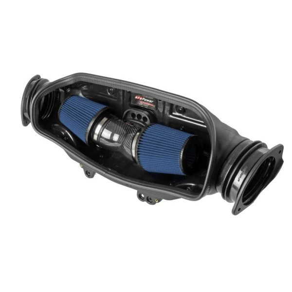 aFe Track Series Carbon Fiber Cold Air Intake System for 2020-2025 Chevrolet Corvette Pro 5R