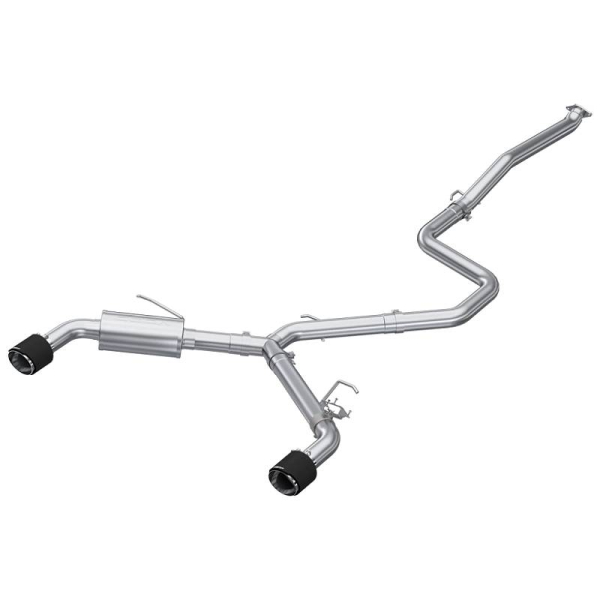 2022+ Hyundai Elantra N MBRP CAT Back Exhaust w- Carbon Fiber Tips