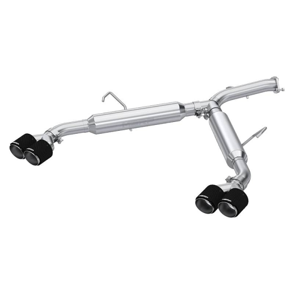 MBRP Axle Back Exhaust, 2.5" 304SS, Carbon Fiber Quad Tips for 2022+ Kia Forte GT