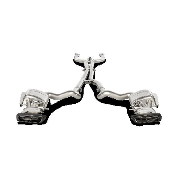 Akrapovic Evolution Line CAT Back Exhaust with Carbon Fiber Tips