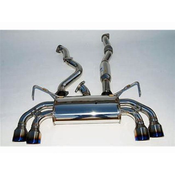 Invidia Q300 Dual Titanium Tip Cat-back Exhaust - 76mm - Hatchback