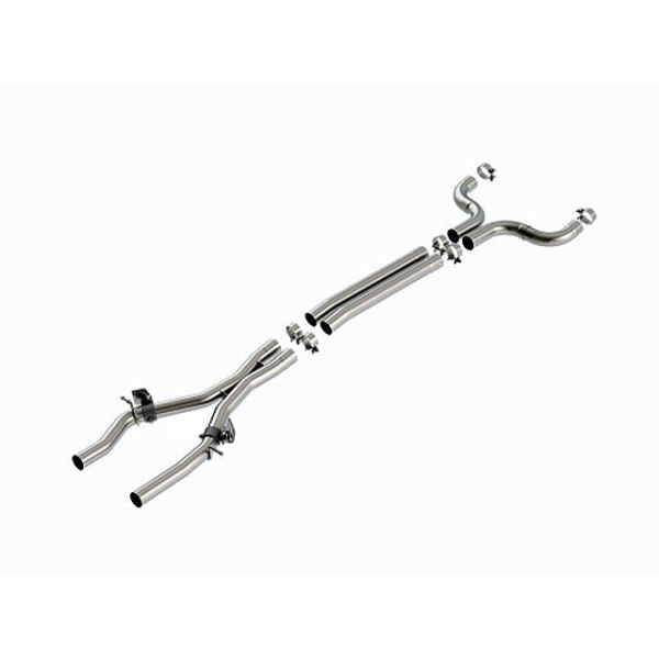 Borla X-Pipe with Mid Pipes and AFM Valves