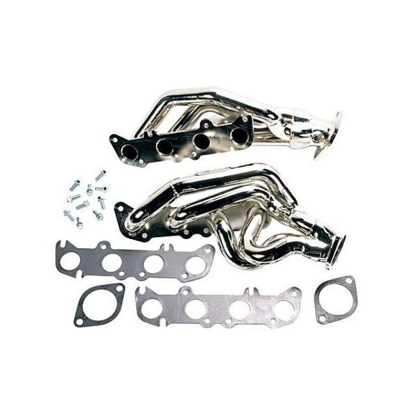 BBK Performance Shorty Tuned Length Exhaust Headers - Chrome