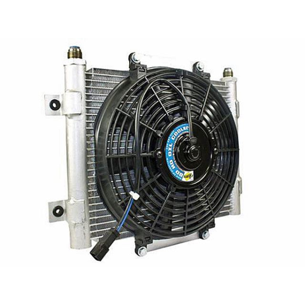 BD Diesel Xtruded Trans Oil Cooler - 0.50 inch Cooler Lines