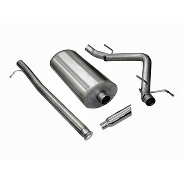 Corsa Performance Single Side Exit Catback with 4.0 Inch Tip - Sport Sound Level