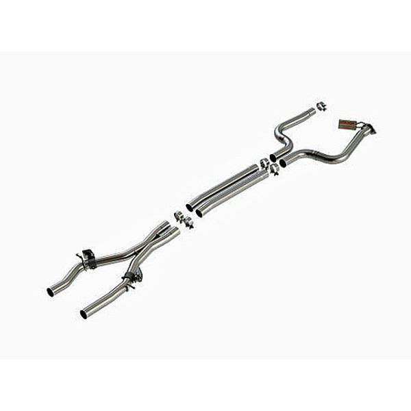 Borla X-Pipe with Mid Pipes and AFM Valves