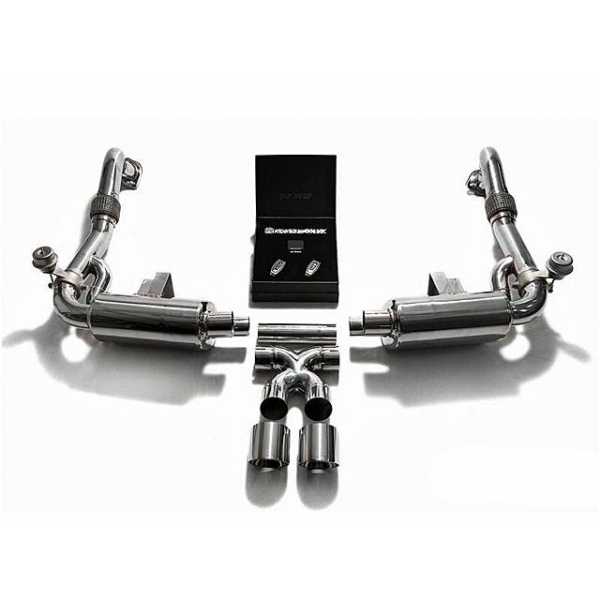Armytrix Valvetronic Catback Exhaust System for 2016-2021 Porsche Boxster 2.0T, 2.5T - P82T1-DS24C, P82T1-DS24B, P82T1-DS24M