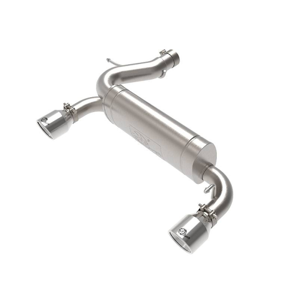 2021+ Bronco aFe Vulcan SS Axle Back Exhaust - Polished Tips