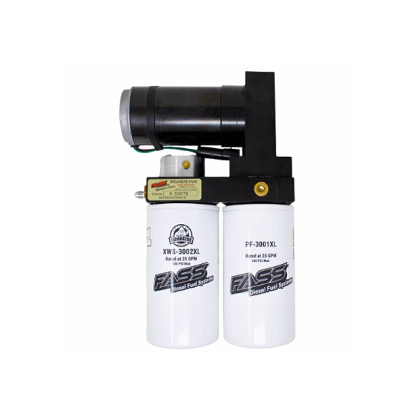 FASS Diesel Fuel System, Universal, Industrial Series, Class 8, Semi, 250GPH