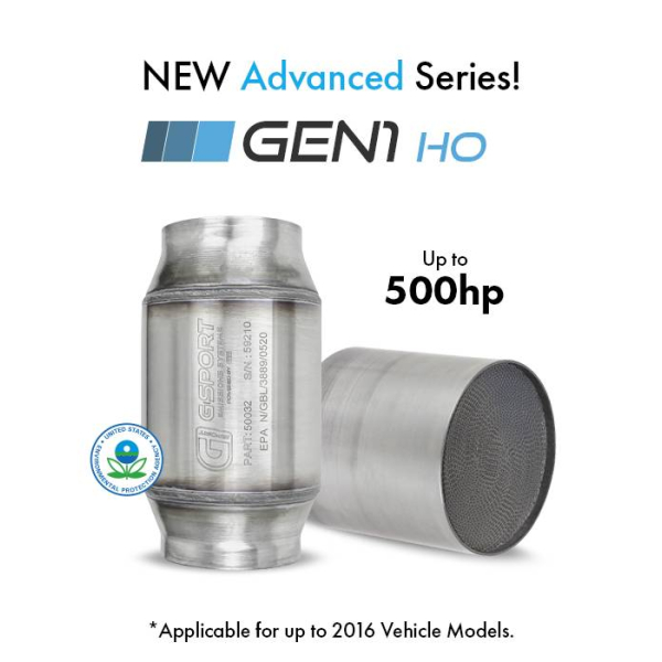 GESi G-Sport 300 CPSI Gen 1 EPA Compliant High Flow CAT