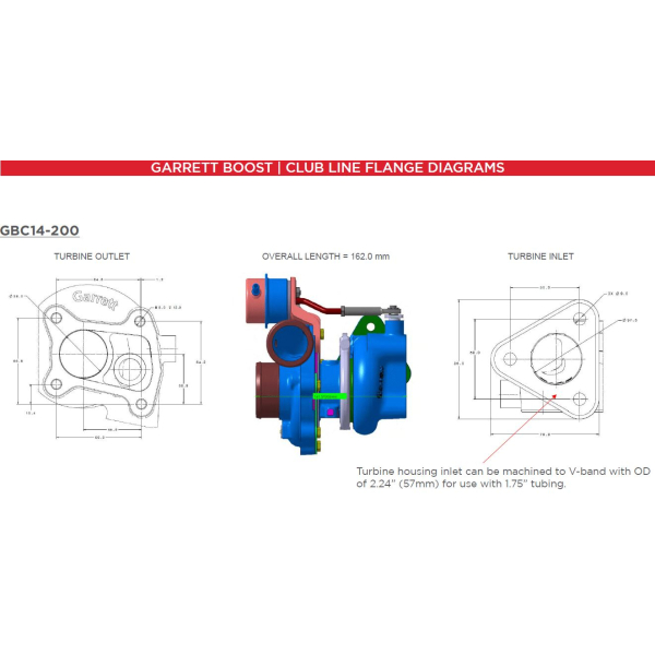 Garrett GBC14-200 Turbo