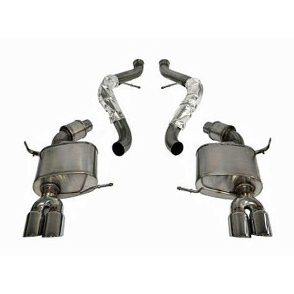 Corsa Performance Dual Rear Exit Axle-Back with Twin 3.0 Inch Tips - Sport Sound Level