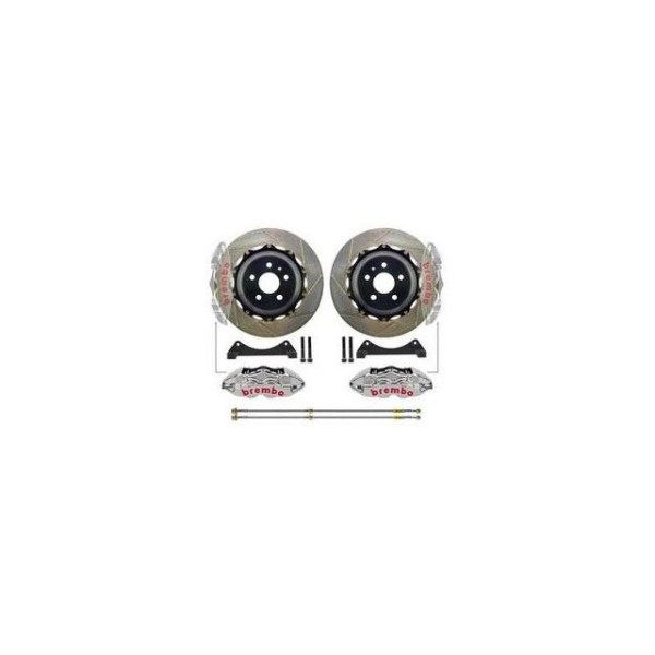 Brembo 4-Piston 2-Piece GT-R Front Big Brake Gran Turismo Kit