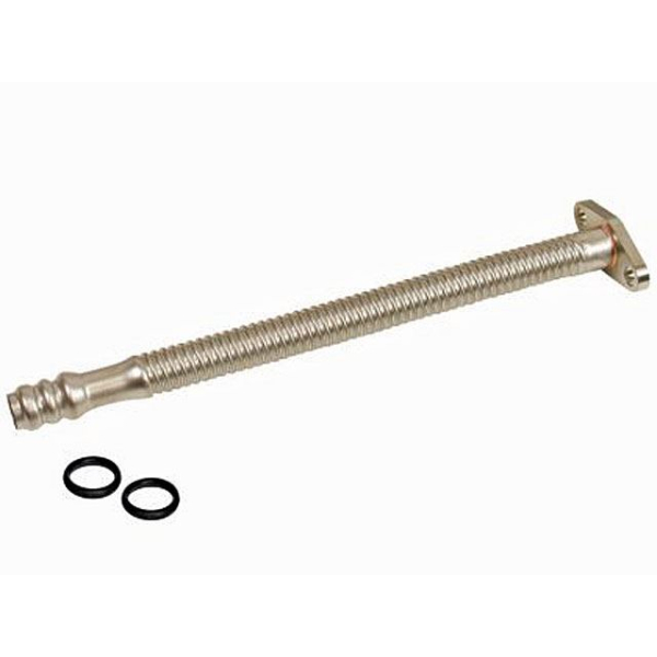 BD Diesel Flexible 12in Turbo Oil Drain Line