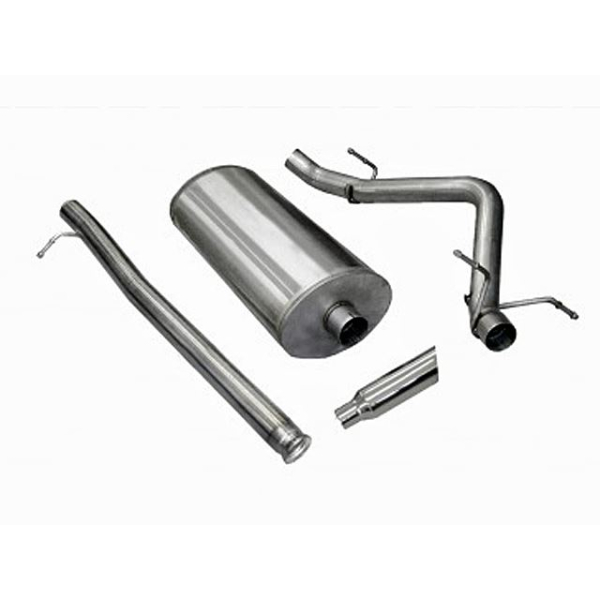 Corsa Performance Single Side Exit Catback With 4.0 Inch Tip - Sport Sound Level