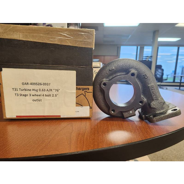 Garrett T3 (T31) .63 A/R 4 Bolt Stage 3 "76" Trim Turbine Housing