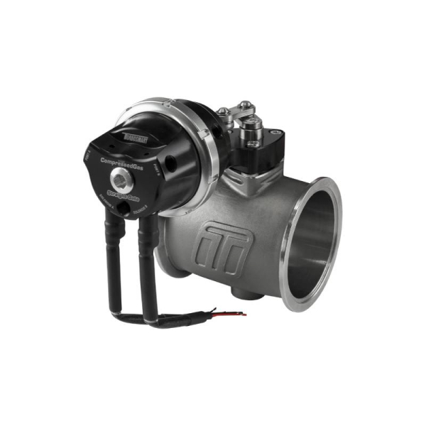 Turbosmart 76mm StraightGate76 Compressed Gas (Solenoid) Wastegate - 7 PSI