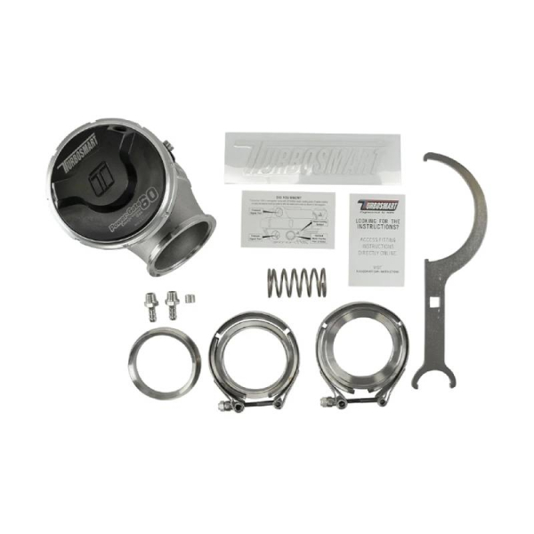 Turbosmart 60mm PowerGate60 Compressed Gas GenV Wastegate - 5 PSI