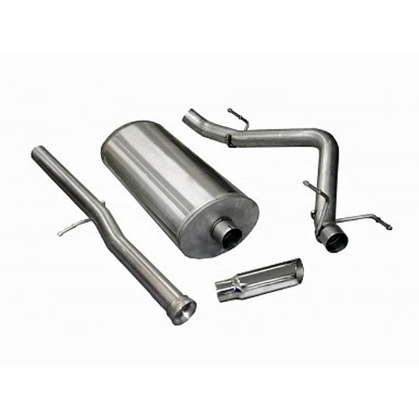 Corsa Performance Catback with 4.0 Inch Tip - Sport Sound Level - Crew Cab Short Bed