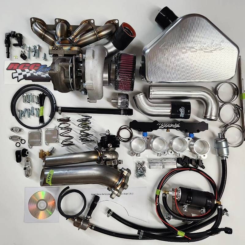Wunderschone Hayabusa Turbo Kit Bilder