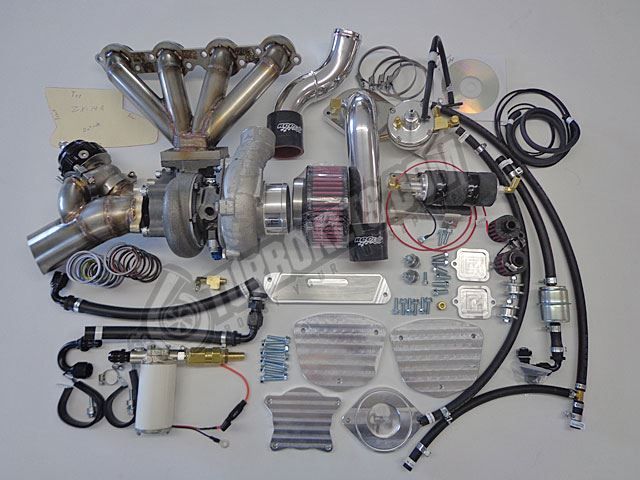 ターボ 2006-2018 Kawasaki ZX14 Stage 1 Turbo Kit by RCC Turbo